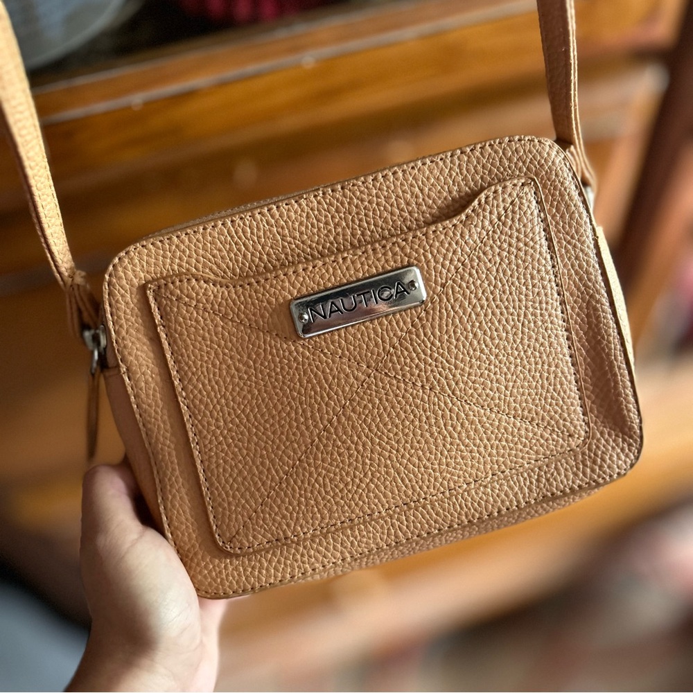 Nautica Faux Leather Crossbody